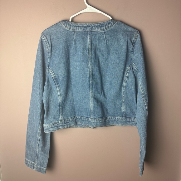 NWT J Crew Louisa lady jacket in denim BK107 12 - Picture 5 of 9